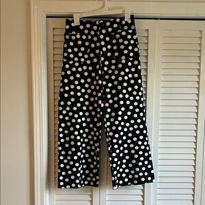 Anthropologie Colette Polka Dot Pants